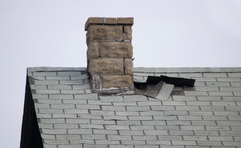 chimney leak