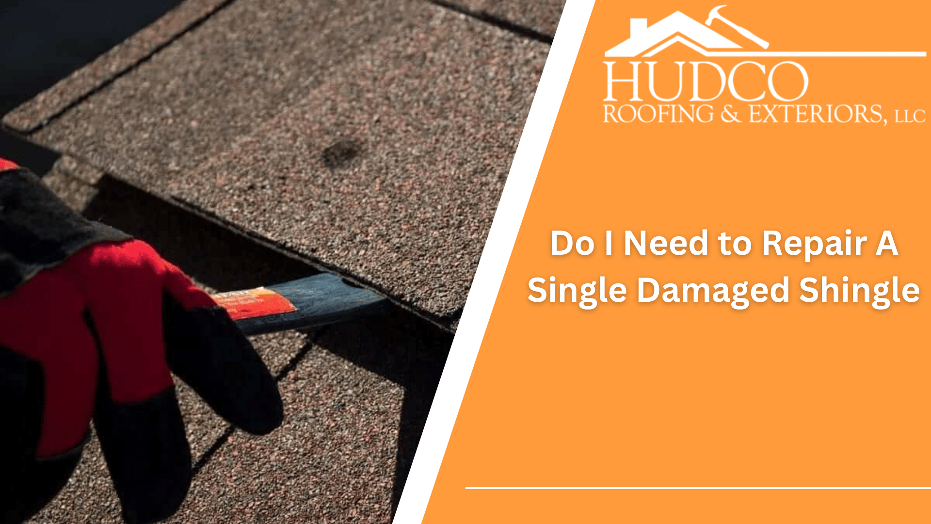 Repair A Single Damaged Shingle